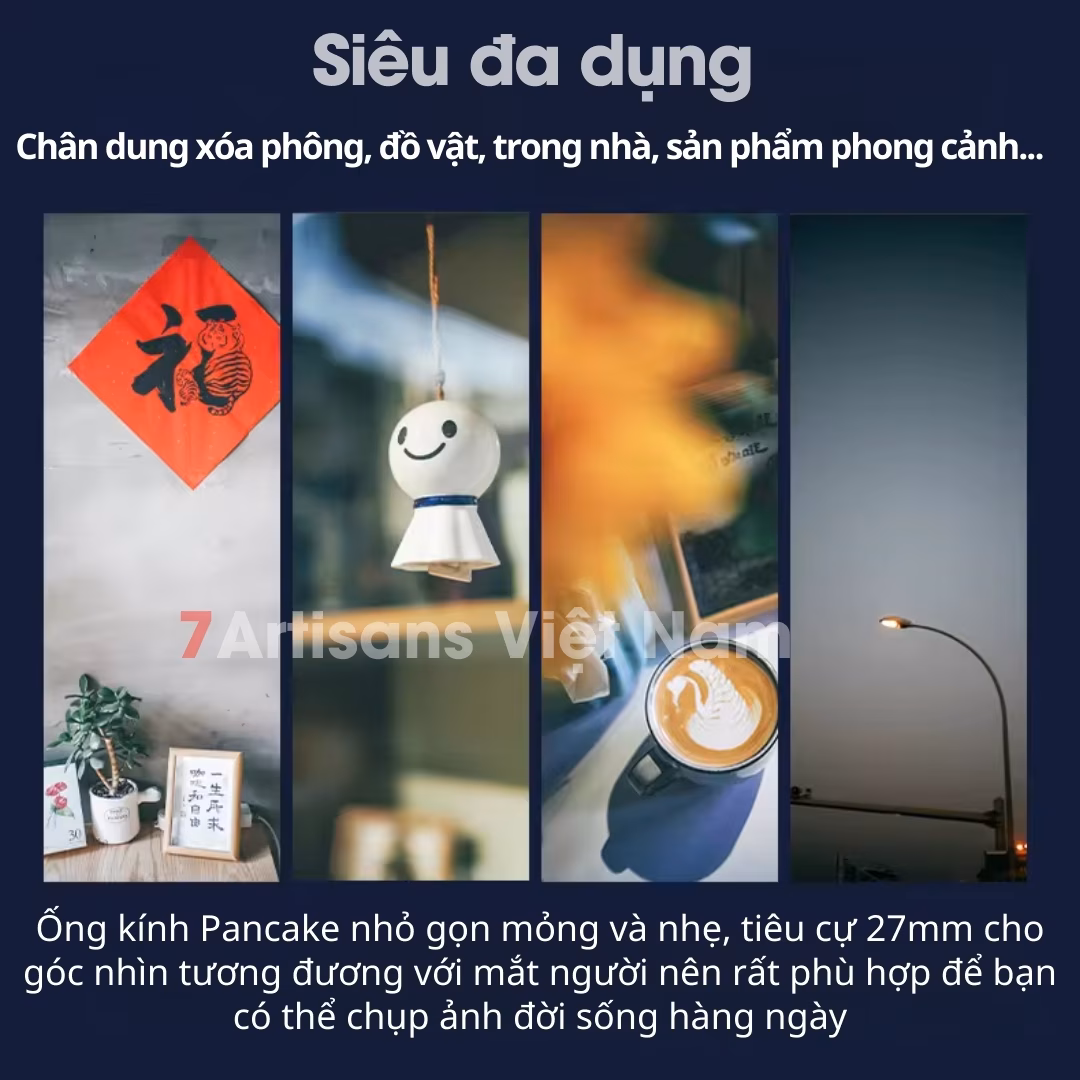 AstrHori/Rockstar 27mm F2.8 Mark II – Lens Pencake đa dụng