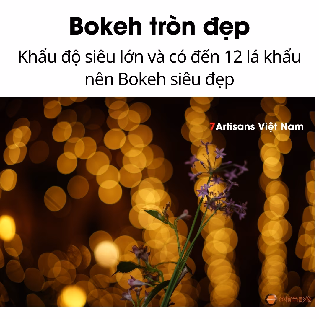 7Artisans 75mm F1.25 siêu chân dung xóa phông cho Leica M