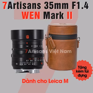 7Artisans 35mm F1.4 Mark II WEN Full-Frame dành cho ngàm Leica M