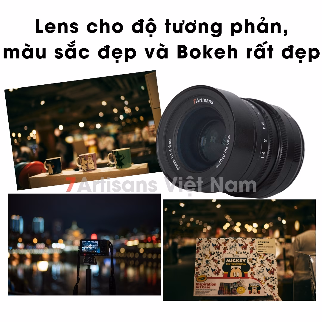 7Artisans 35mm F1.4 Mark II WEN Full-Frame dành cho ngàm Leica M