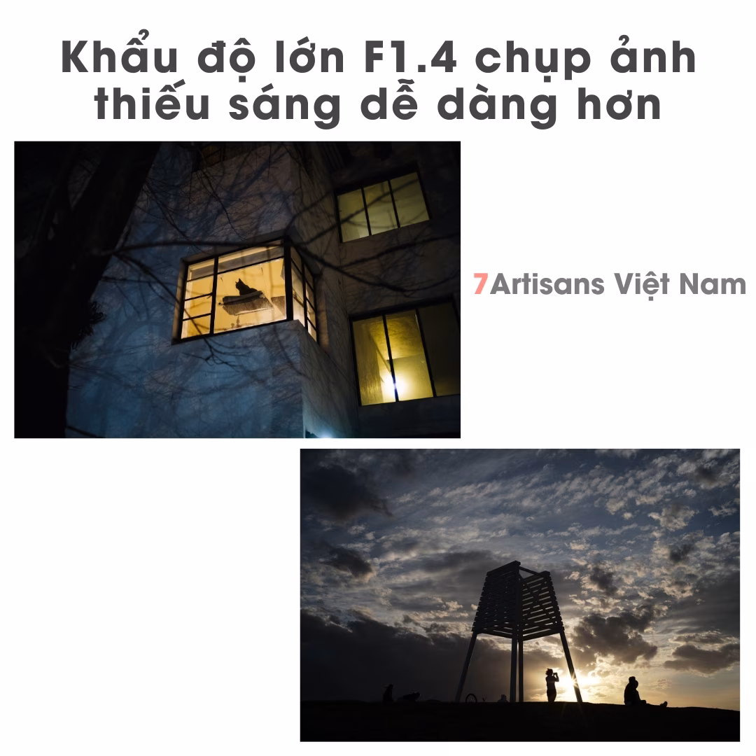 7Artisans 35mm F1.4 Mark II WEN Full-Frame dành cho ngàm Leica M