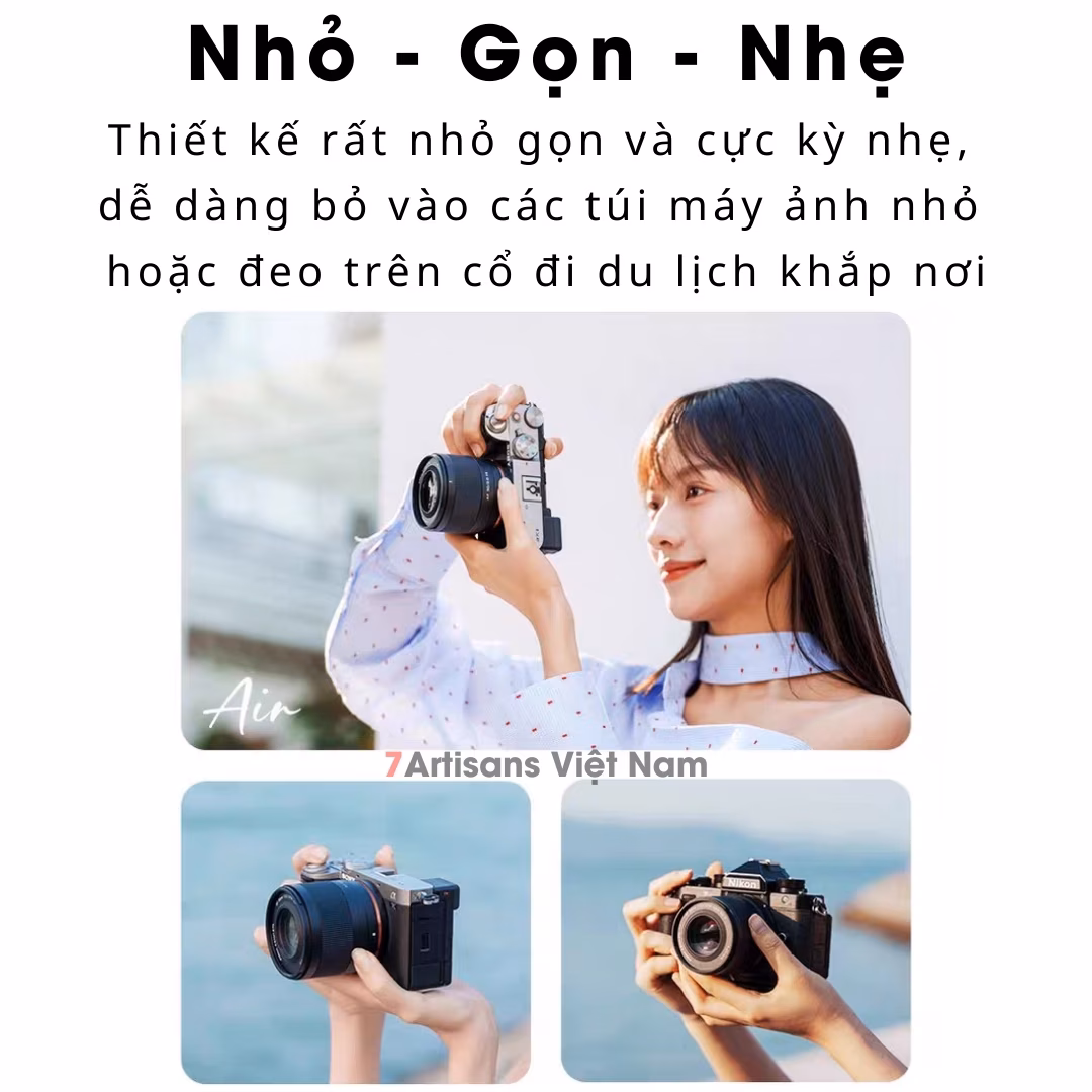 Viltrox AF 50mm F2 Air Auto Focus – Lấy nét tự động siêu nhanh dành cho Full-Frame