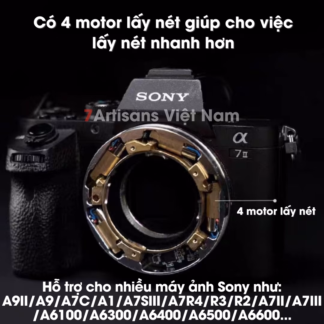 Ngàm Techart LM-EA9 biến lens MF thành lens AF