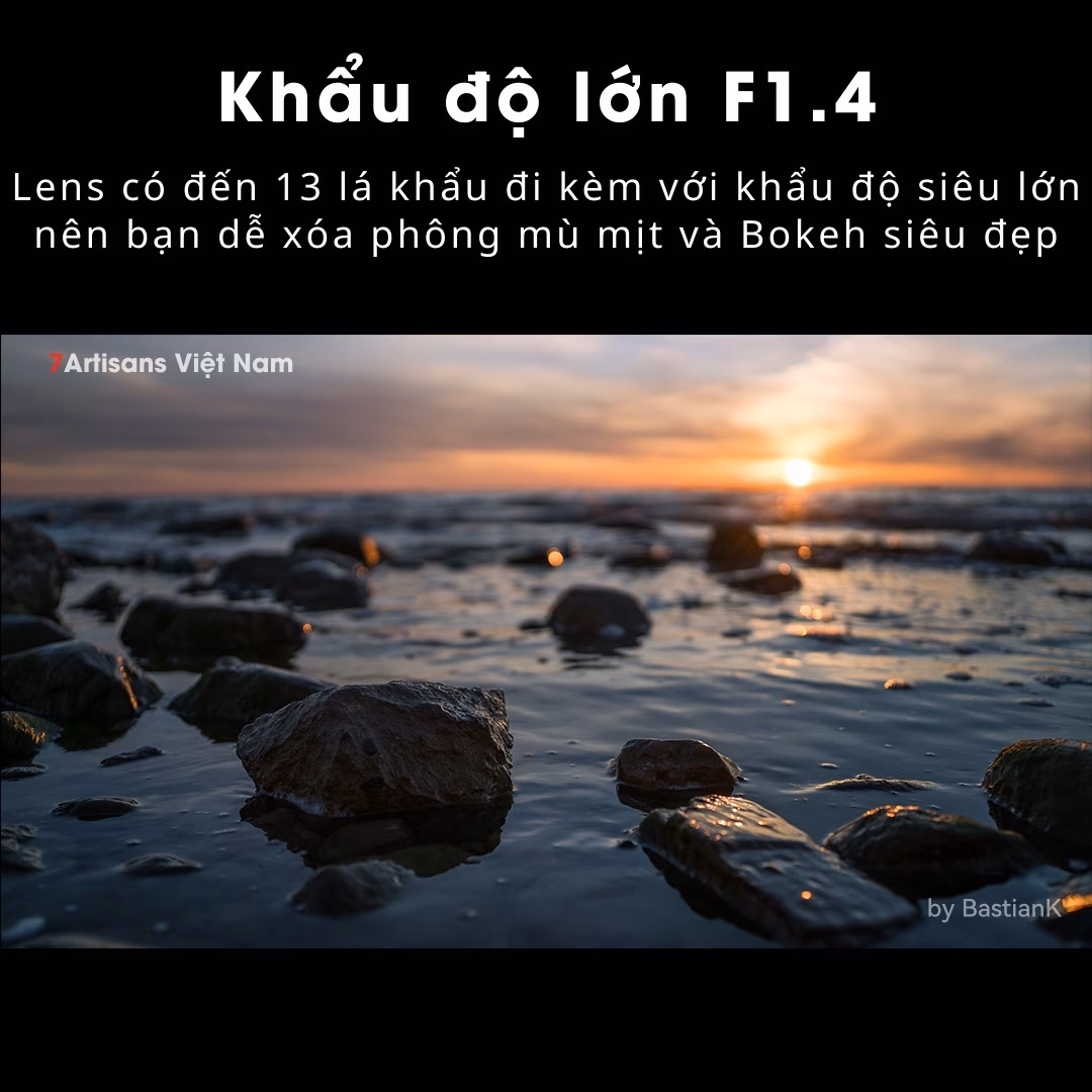 7Artisans 28mm F1.4 Mark II dành cho Leica M