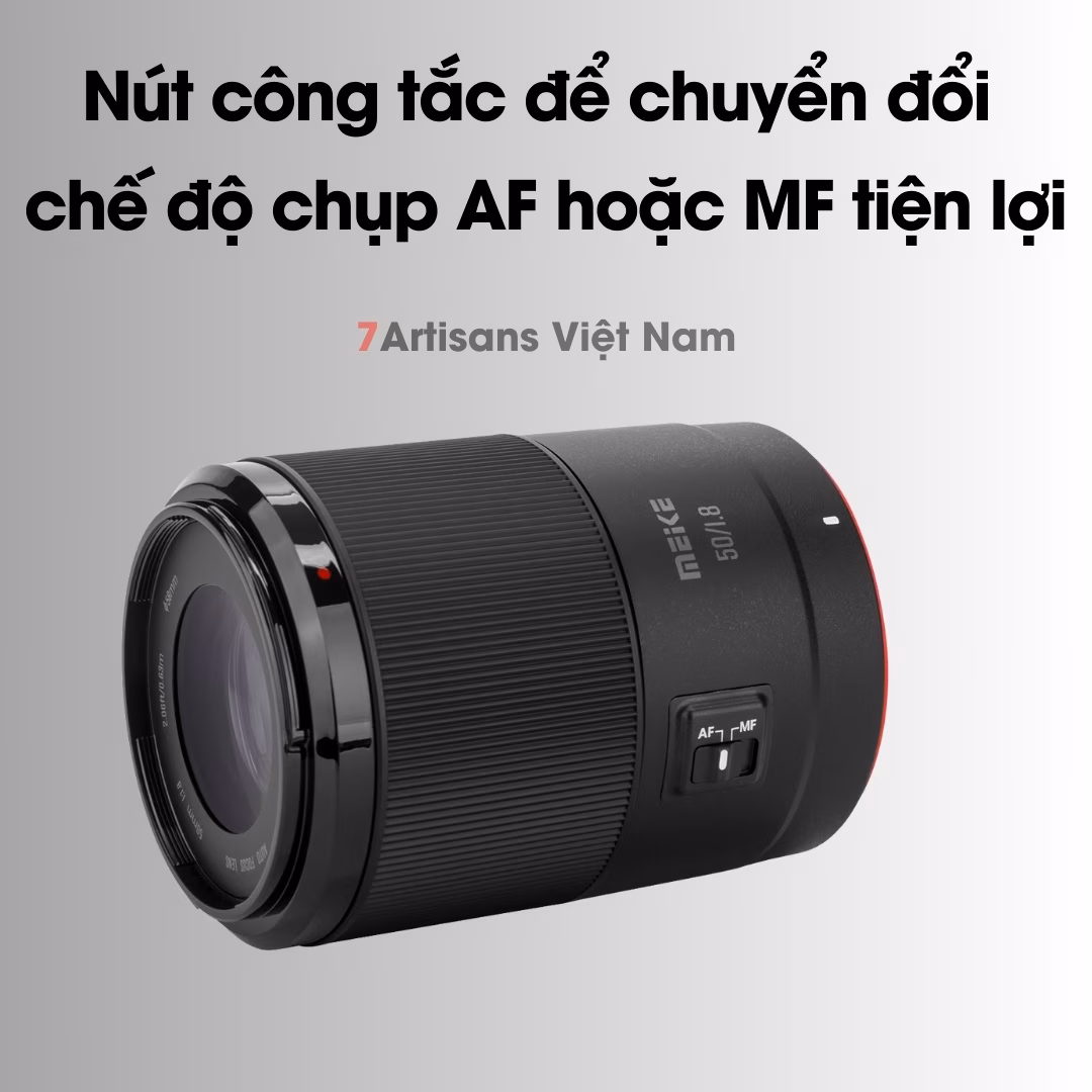 Meike AF 50mm F1.8 Auto Focus – Lấy nét tự động siêu nhanh dành cho Full-Frame