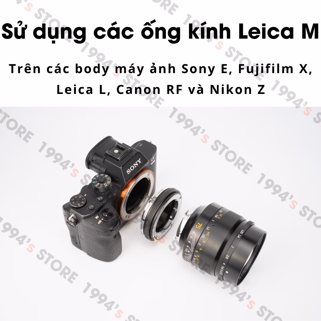 Ngàm chuyển 7Artisans Close Up Focus – Adapter Ring cho Lens Ngàm Leica M