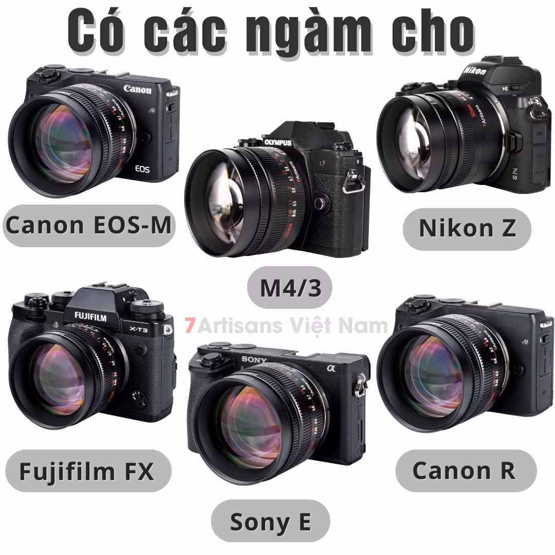 7Artisans 50mm F0.95 – Lens chân dung xoá phông mù mịt