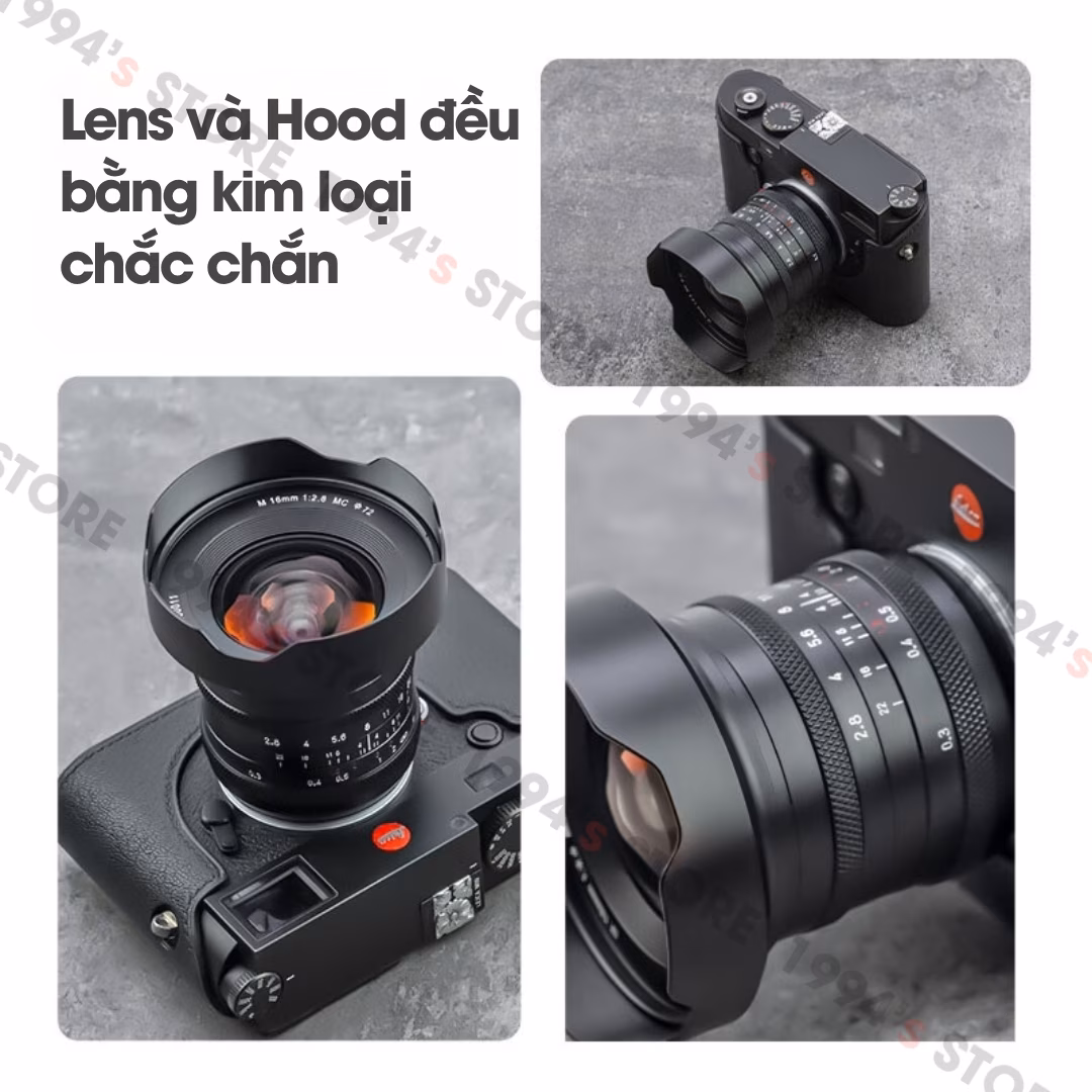 Brightin Star 16mm F2.8 Mark 2 – Lens siêu rộng cho Full-Frame