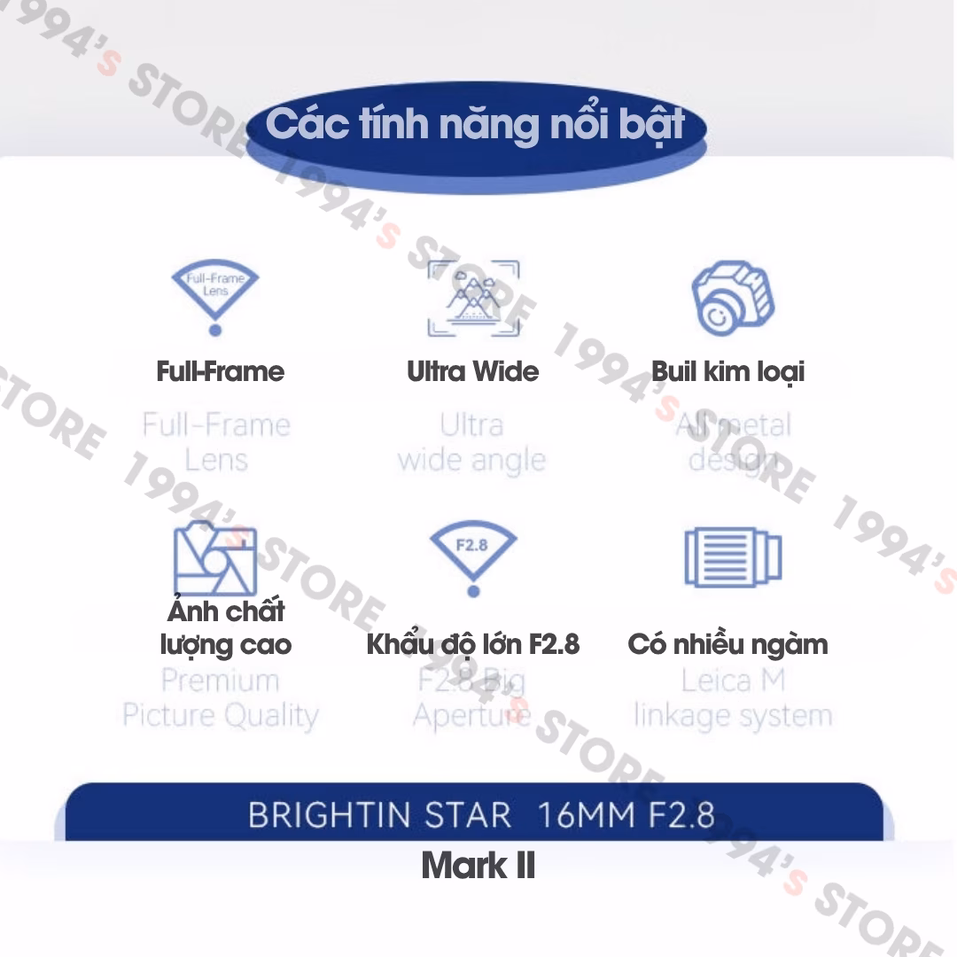 Brightin Star 16mm F2.8 Mark 2 – Lens siêu rộng cho Full-Frame