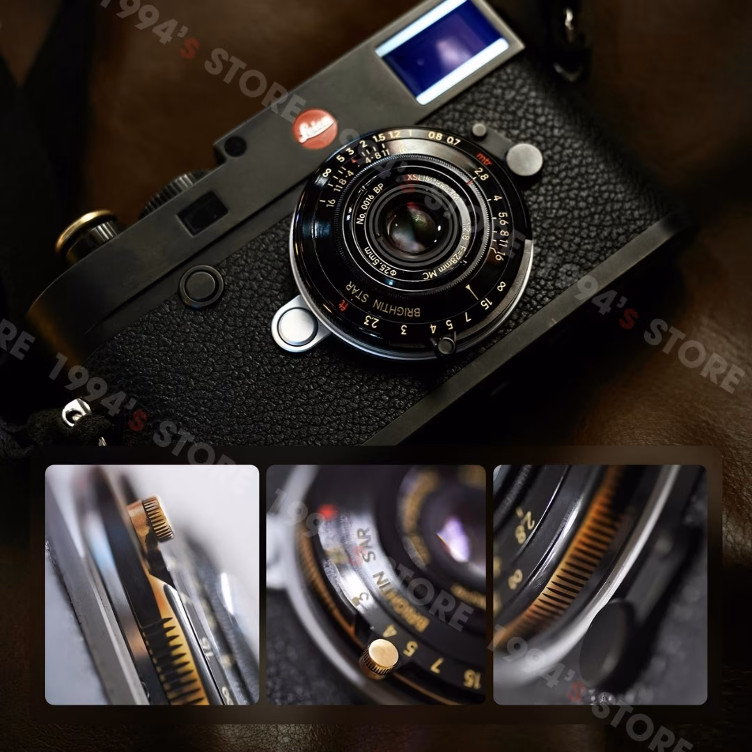 Brightin Star 28mm F2.8 Pancake for Leica M – Siêu mỏng