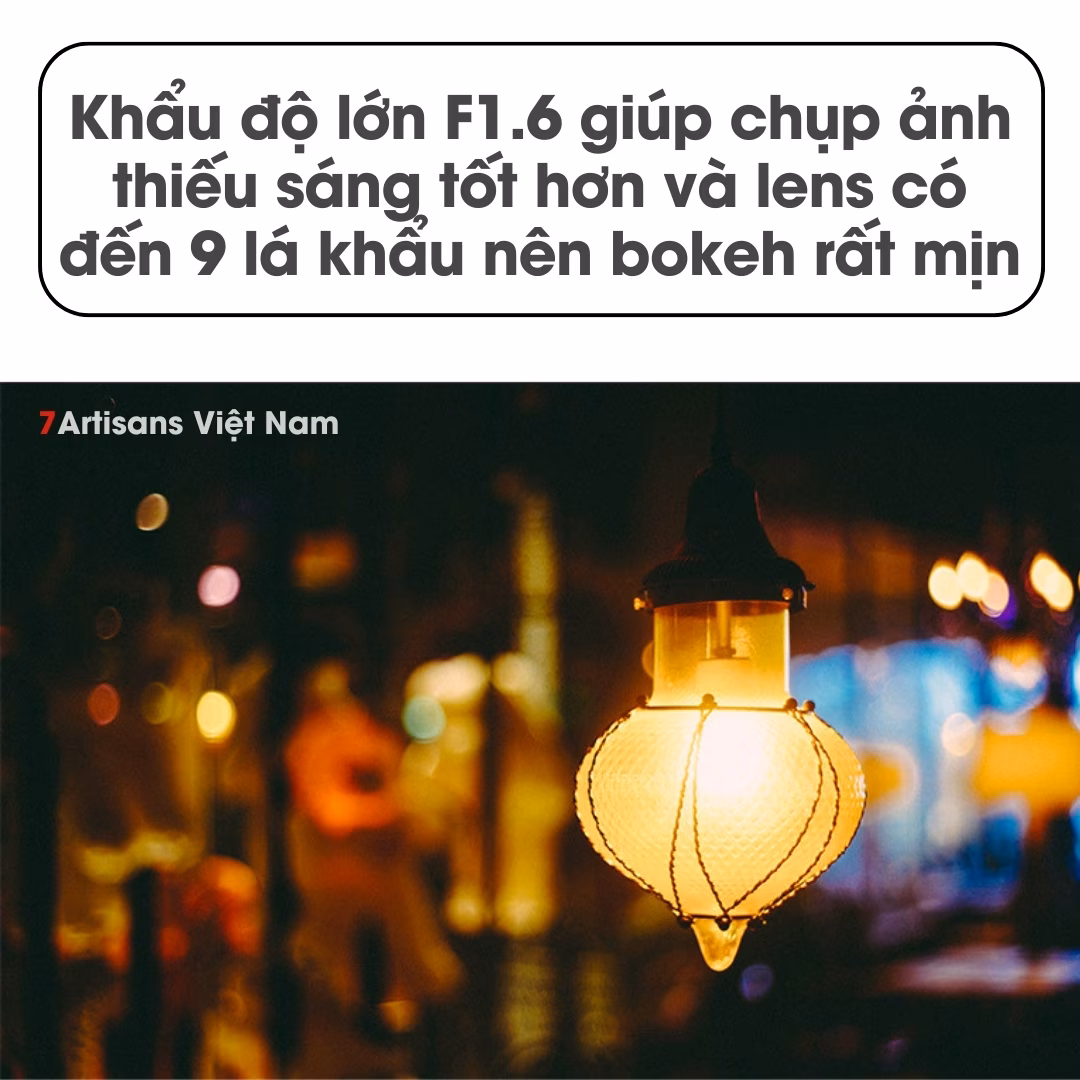 Kaxinda Meike 35mm F1.6 Mark II – Lens đa dụng
