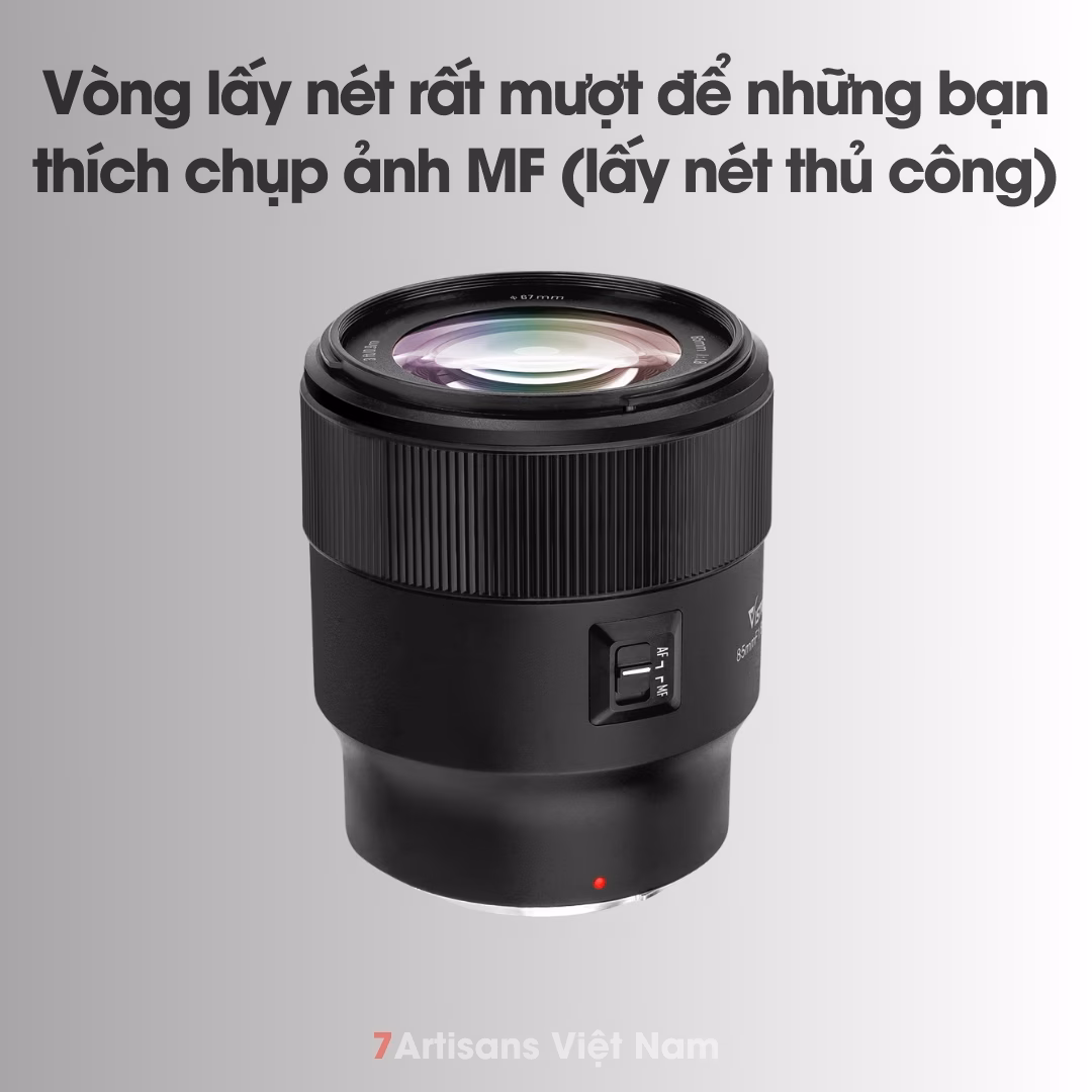 Vistilen 85mm F1.8 Auto Focus cho Canon R/RF
