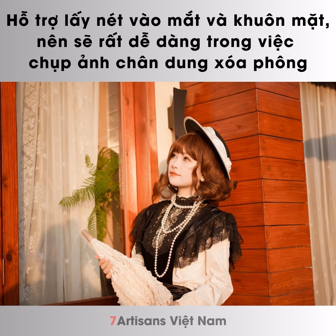 Vistilen AF 50mm F1.8 Auto Focus – Lấy nét tự động siêu nhanh