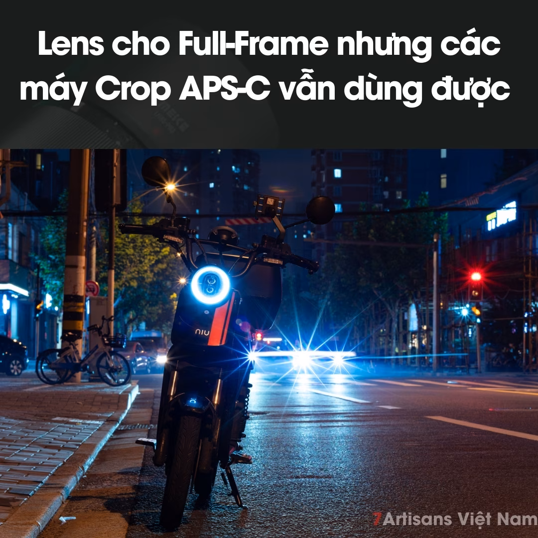 Vistilen 85mm F1.4 Auto Focus Full-Frame lấy nét tự động cho Canon RF