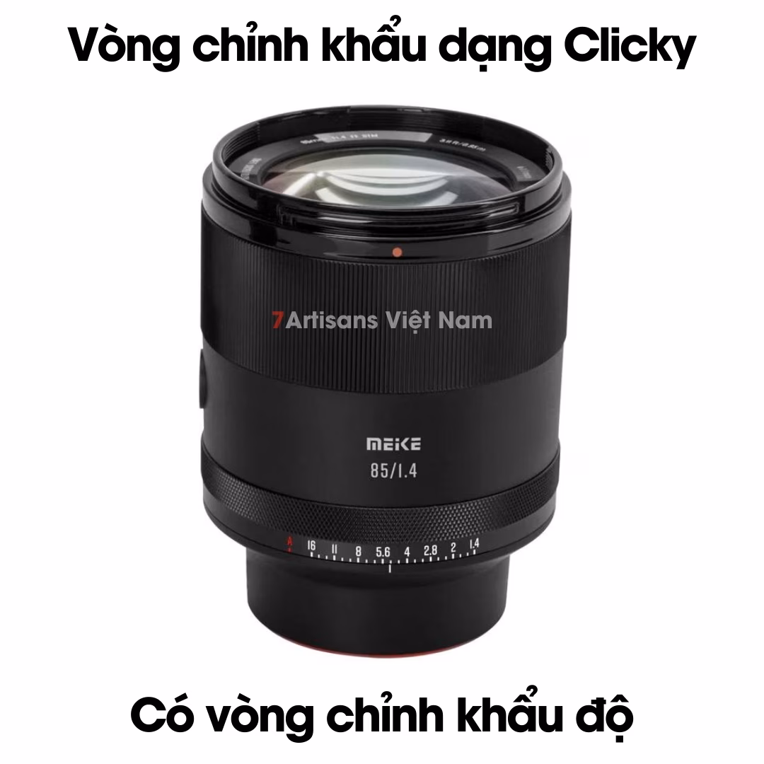 Vistilen 85mm F1.4 Auto Focus Full-Frame lấy nét tự động cho Canon RF