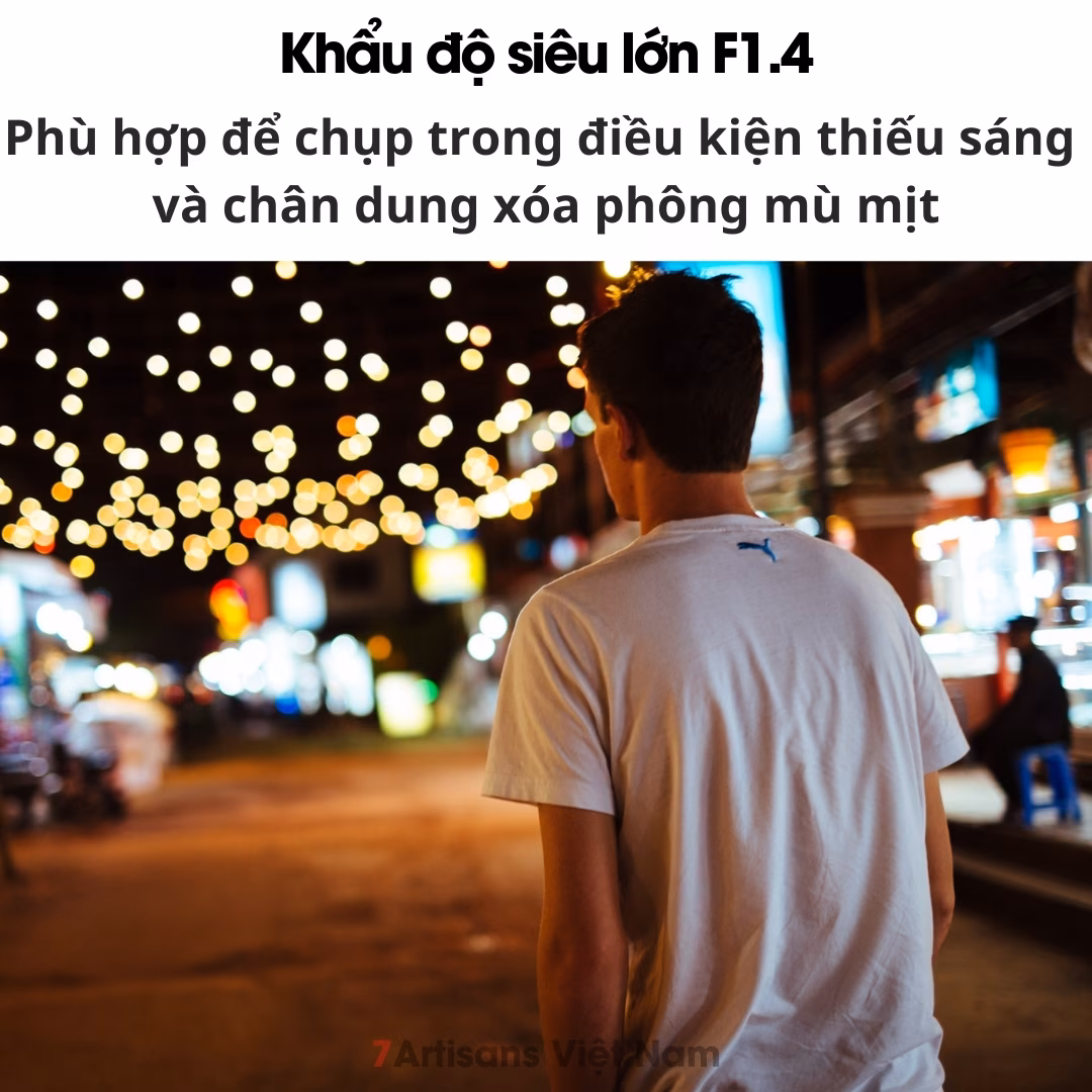 7Artisans 35mm F1.4 Auto Focus bản MỚI – Lens đa dụng khẩu lớn lấy nét tự động