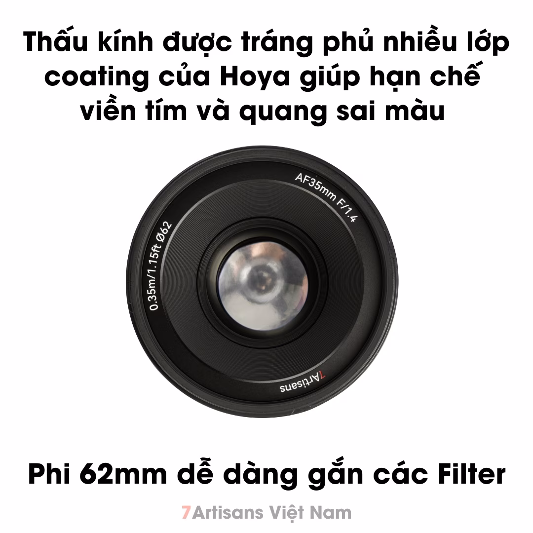 7Artisans 35mm F1.4 Auto Focus bản MỚI – Lens đa dụng khẩu lớn lấy nét tự động