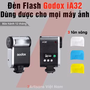 Đèn Flash Godox iA32 dùng cho mọi máy ảnh đa chế độ Auto và Manual