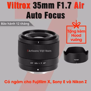 Viltrox 35mm F1.7 Air  Auto Focus – Lens đa dụng lấy nét tự động