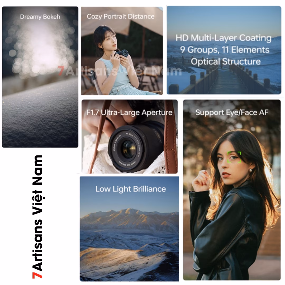 Viltrox 35mm F1.7 Air  Auto Focus – Lens đa dụng lấy nét tự động