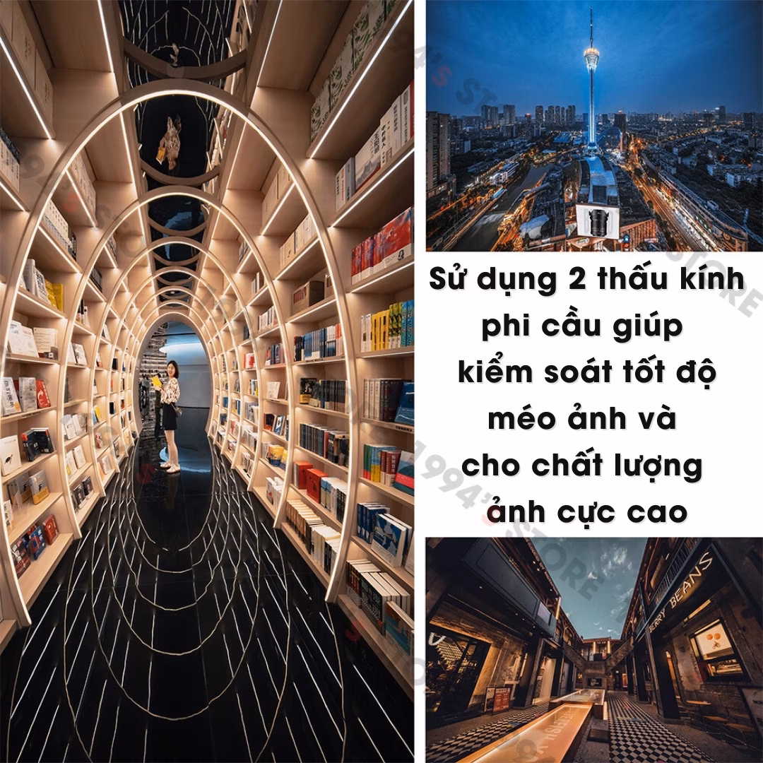 7Artisans 9mm F5.6 Mark II Ultra Wide cho Full-Frame – Lens siêu rộng