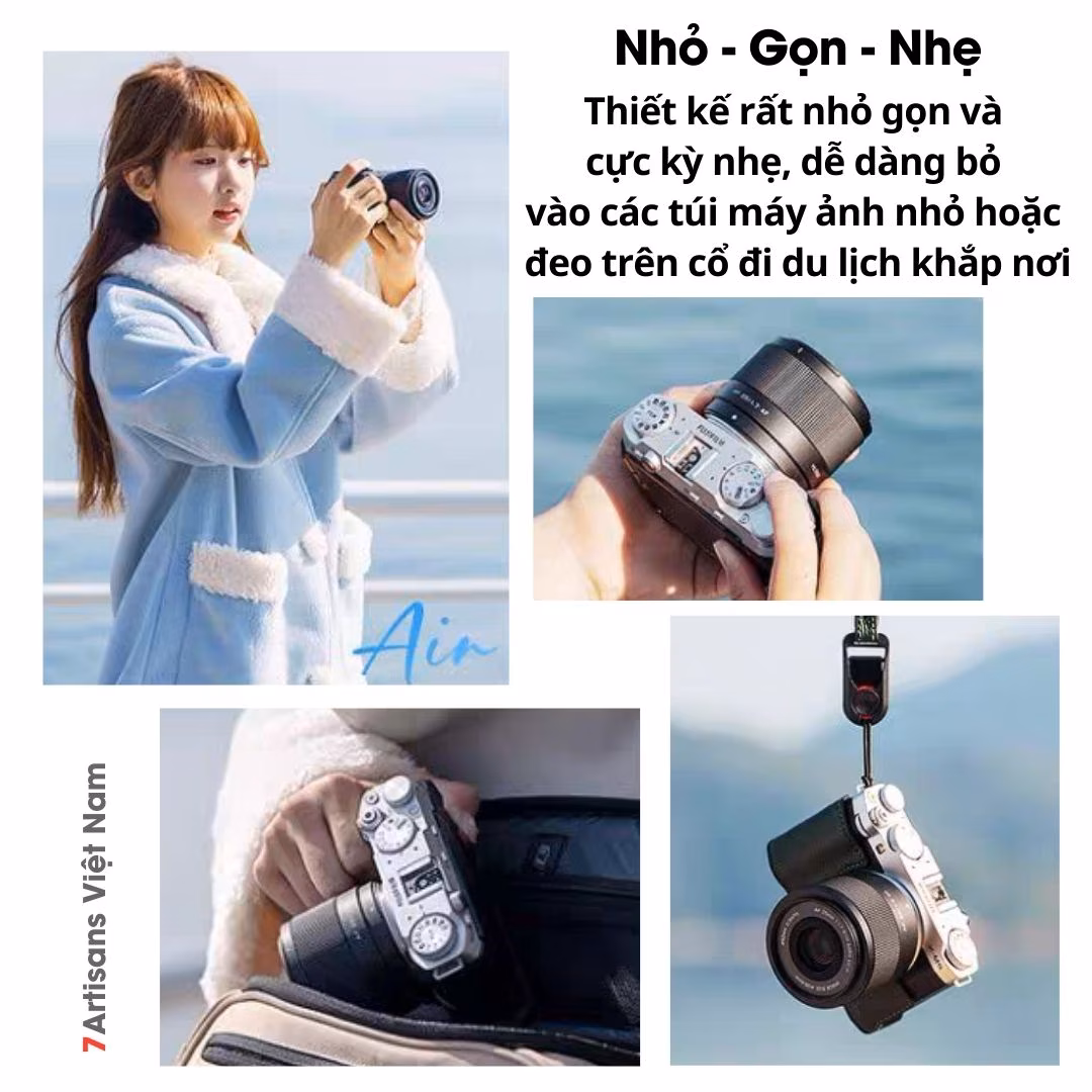 Viltrox 25mm F1.7 Air Auto Focus – Lens góc rộng đa dụng lấy nét tự động