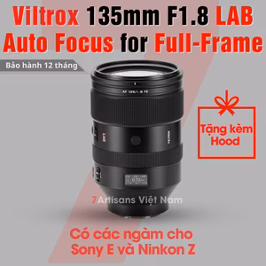 Viltrox AF 135mm F1.8 LAB cho Full-Frame