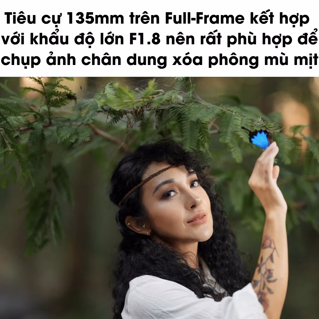 Viltrox AF 135mm F1.8 LAB cho Full-Frame