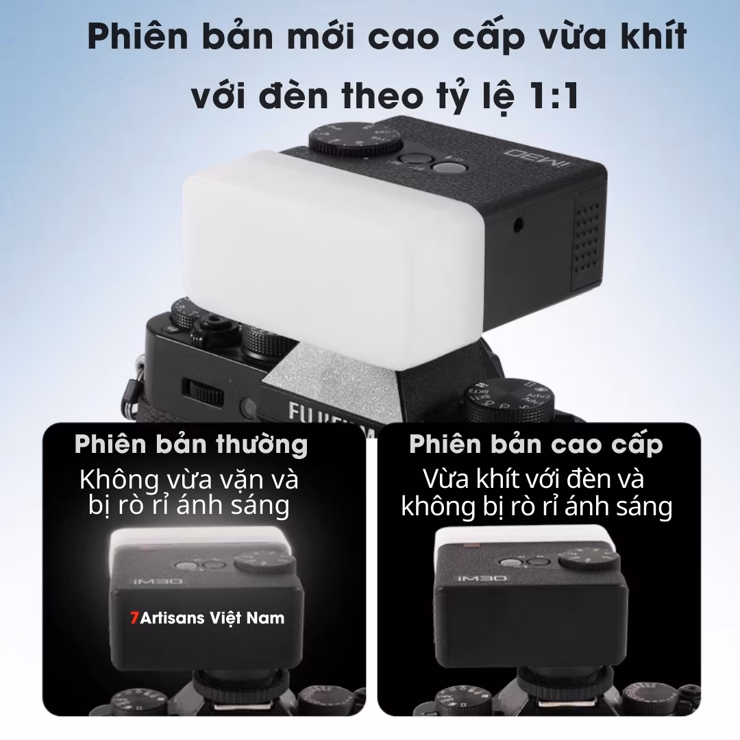 Bộ tản sáng 3 màu cho đèn Flash Godox iM30 – Phiên bản mới cao cấp không bị hở sáng