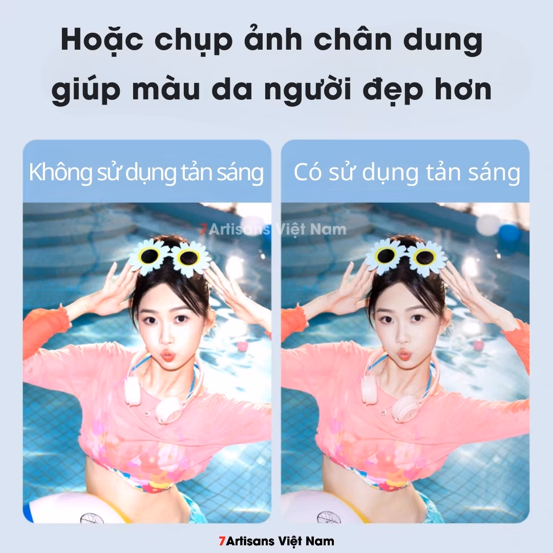 Bộ tản sáng cho đèn Flash Godox Lux Cadet – Phiên bản mới cao cấp không bị hở sáng