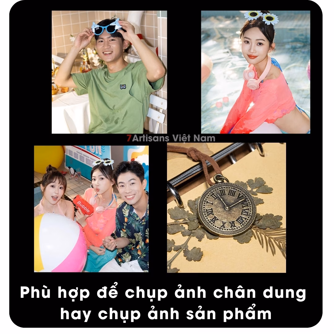 Bộ tản sáng cho đèn Flash Godox Lux Cadet – Phiên bản mới cao cấp không bị hở sáng