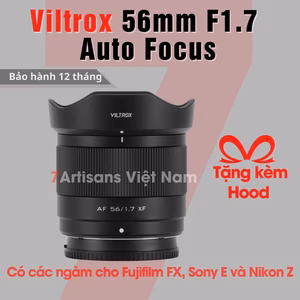Viltrox AF 56mm F1.7 chuyên chân dung lấy nét tự động