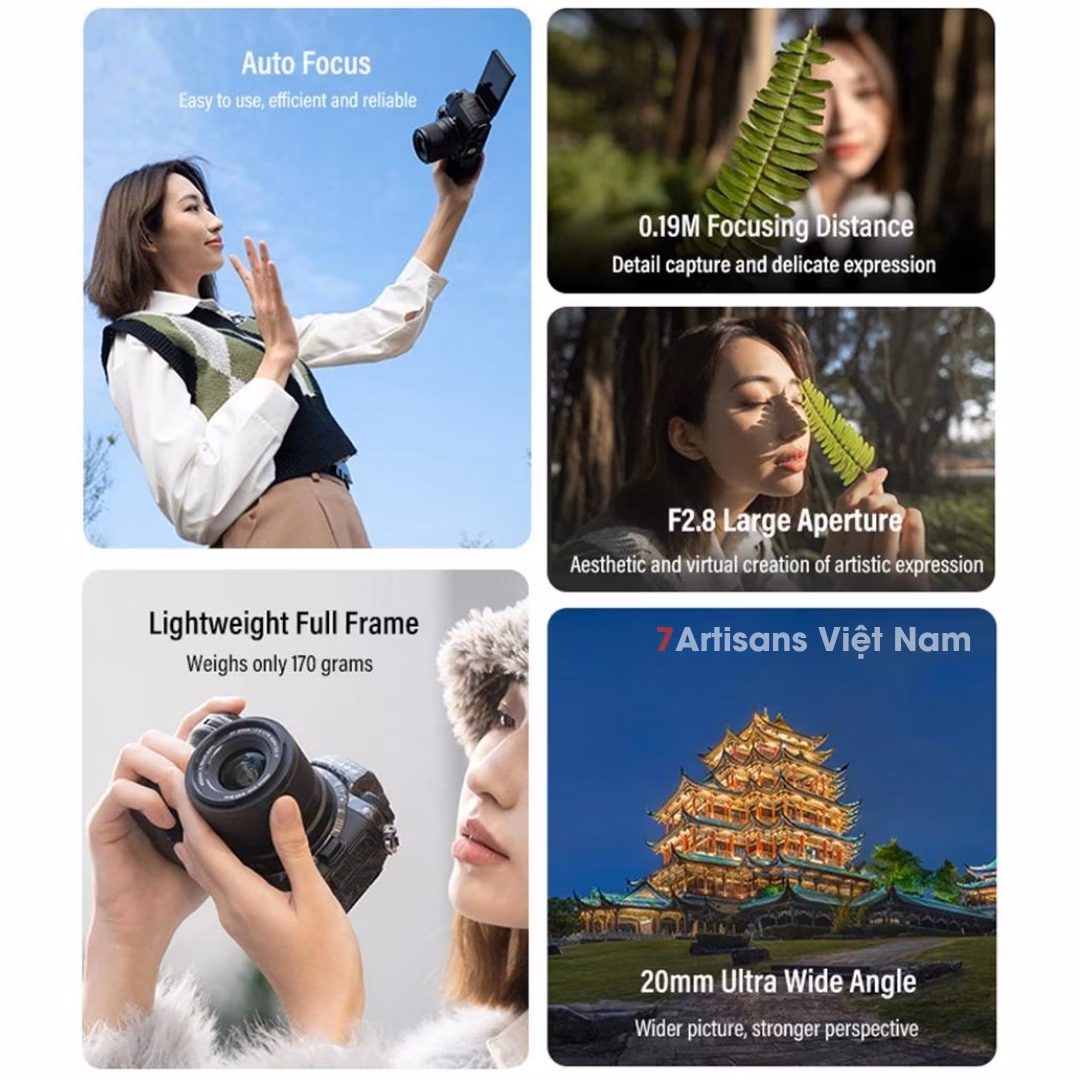 Viltrox 20mm F2.8 AF Limited Edition 100 chiếc trên toàn thế giới – Lens góc rộng