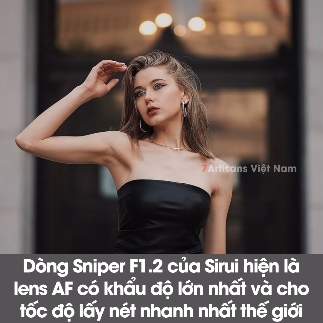 SIRUI 75mm F1.2 Auto Focus – Sirui Sniper AF lấy nét tự động