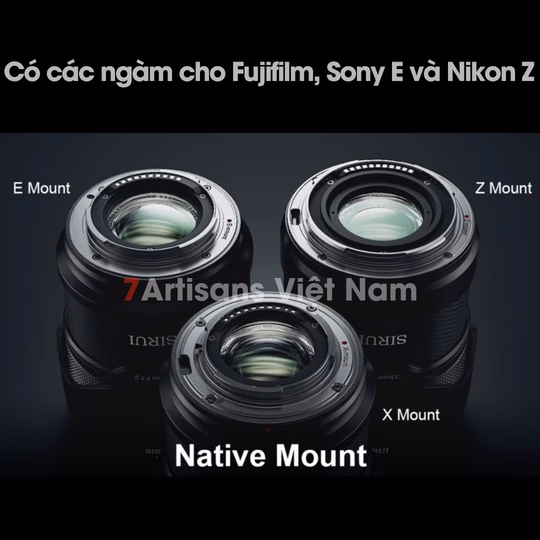 SIRUI 16mm F1.2 Auto Focus – Sirui Sniper AF lấy nét tự động