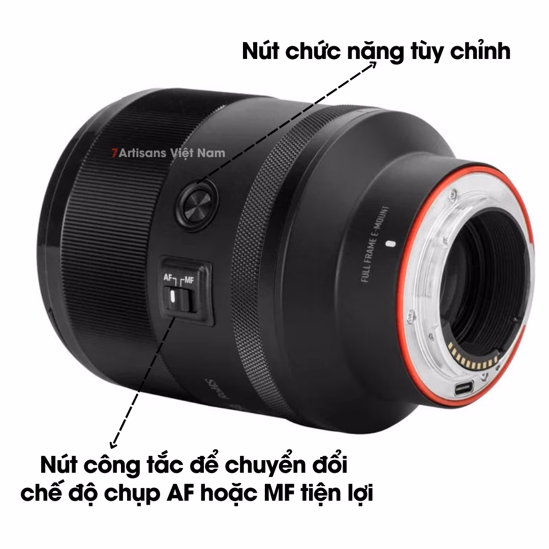Meike 85mm F1.4 Auto Focus Full-Frame lấy nét tự động