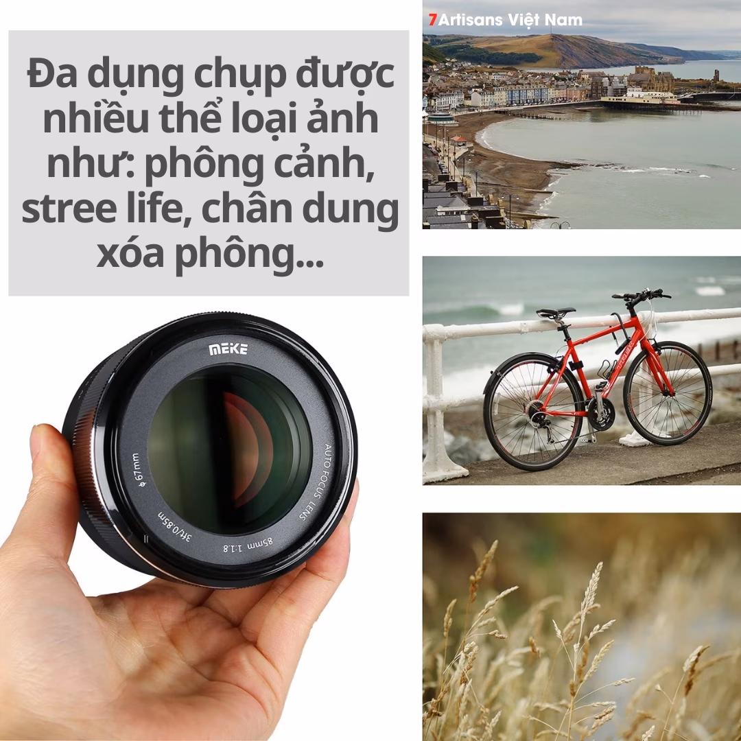 Meike 85mm F1.8 Auto Focus lấy nét tự động