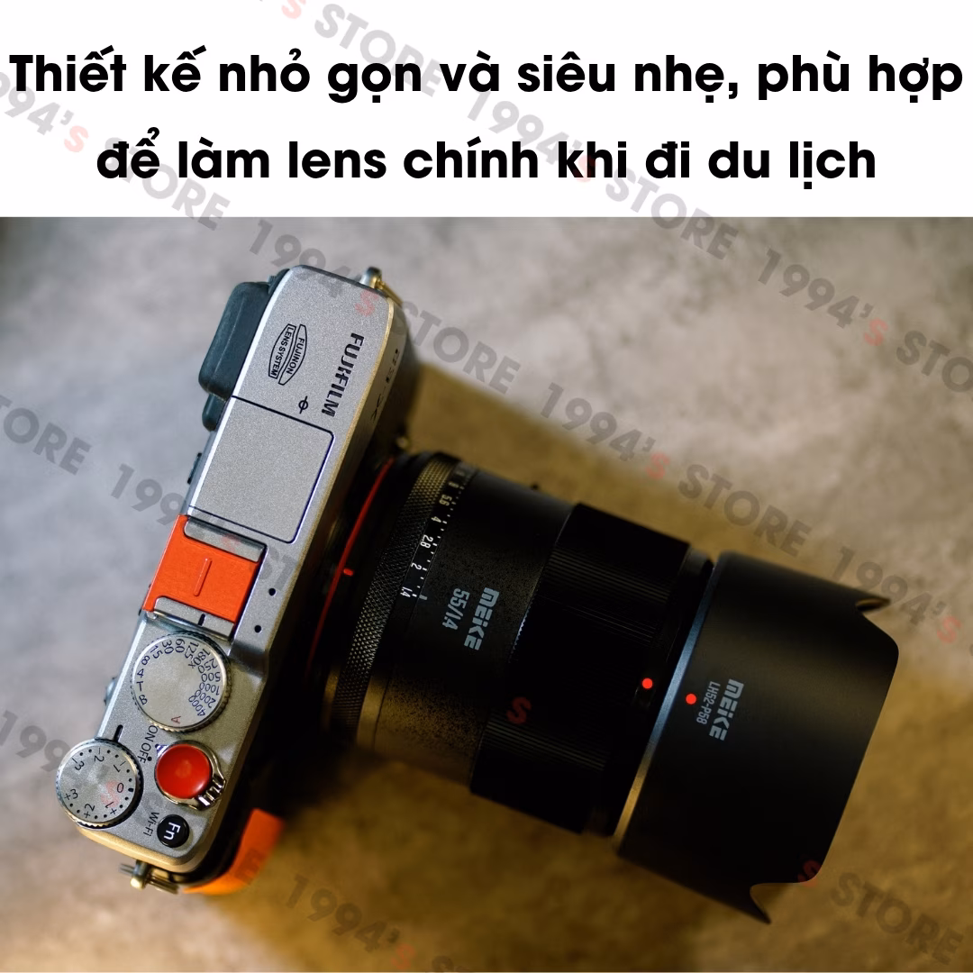 Meike 55mm F1.4 NEO có lấy nét tự động – Lens chân dung xóa phông
