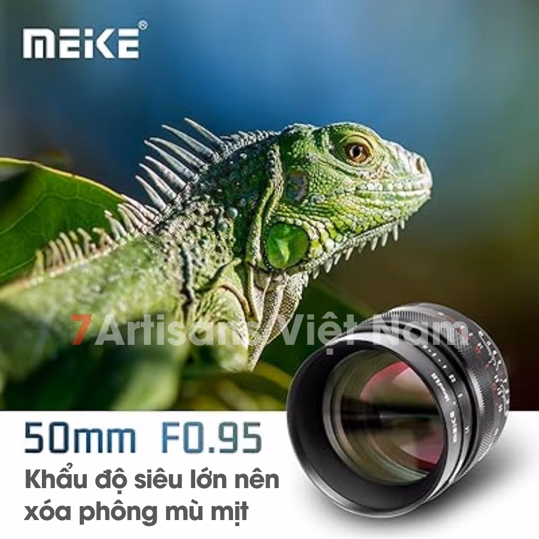 Meike 50mm F0.95 – Chân dung xóa phông mù mịt