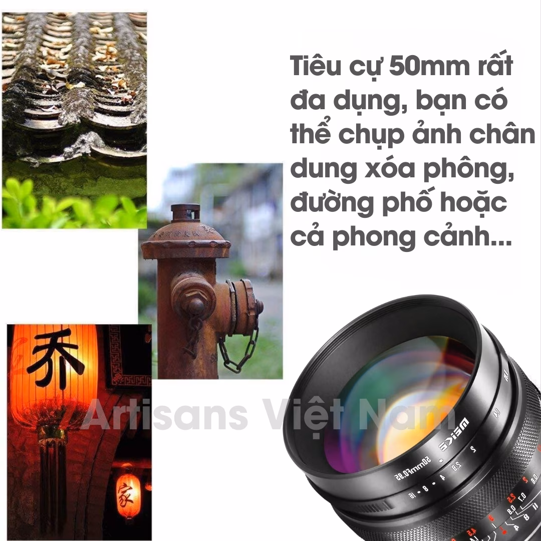 Meike 50mm F0.95 – Chân dung xóa phông mù mịt