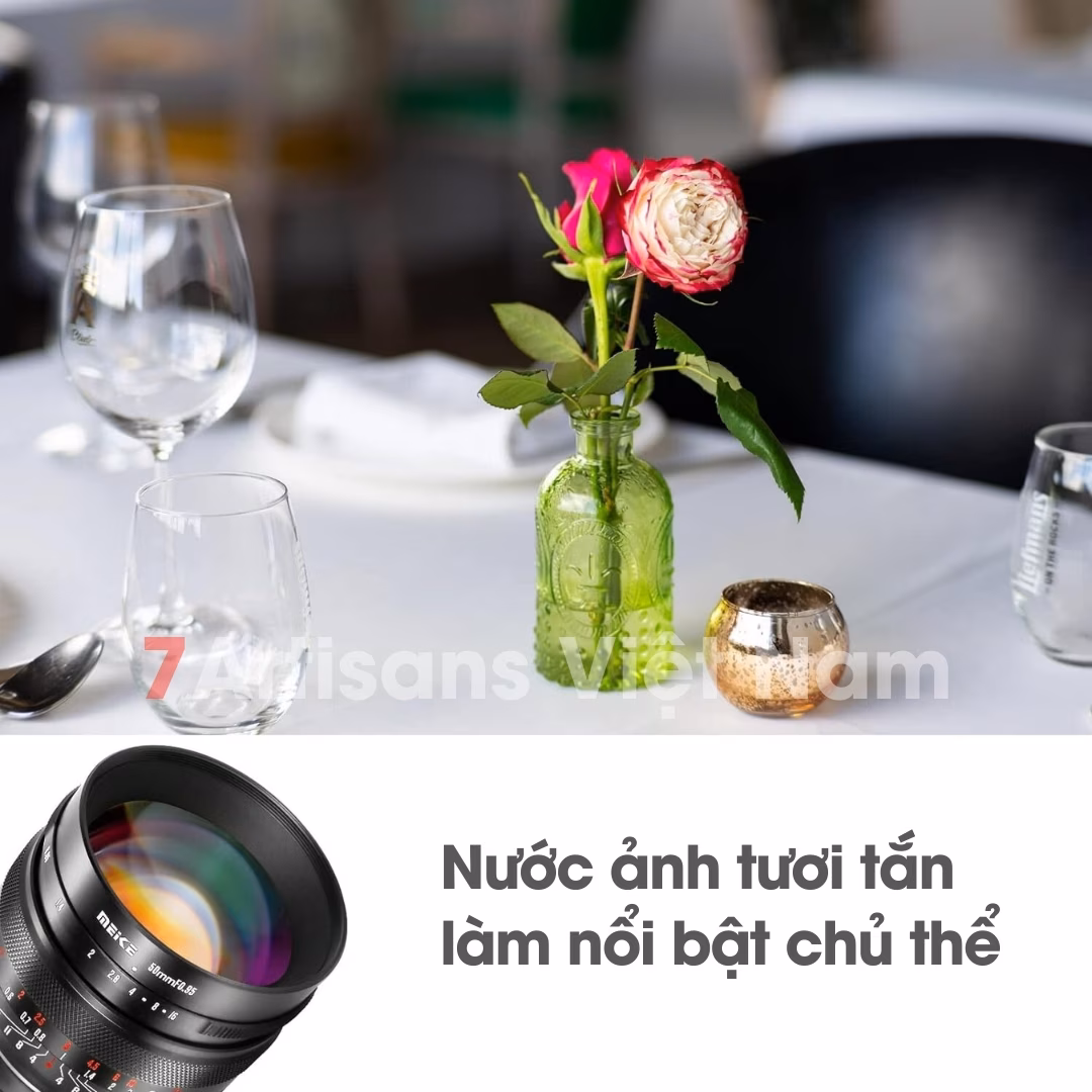 Meike 50mm F0.95 – Chân dung xóa phông mù mịt