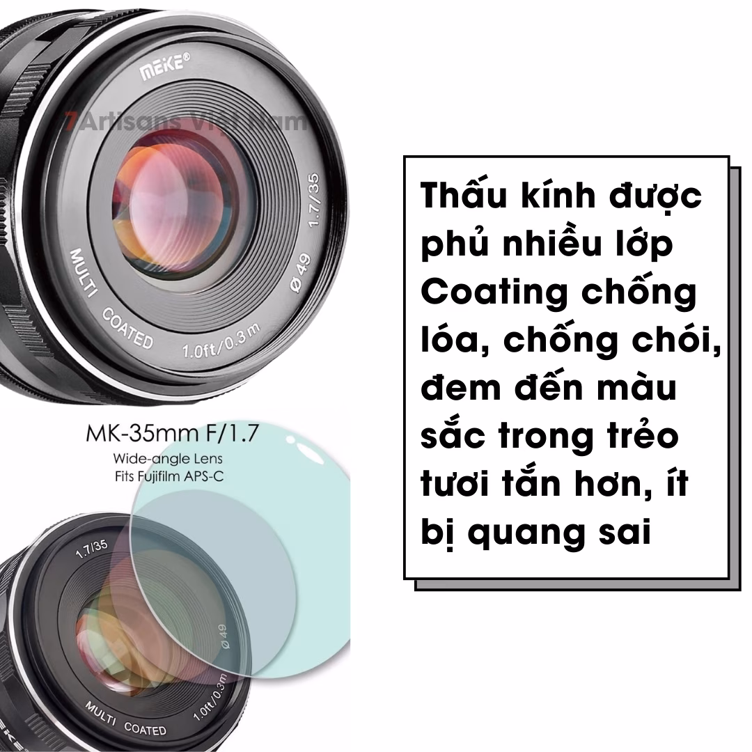 Meike 35mm F1.7 – Lens đa dụng