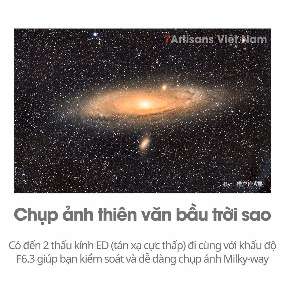 TTArtisan 500mm F6.3 Full-Frame Siêu Tele