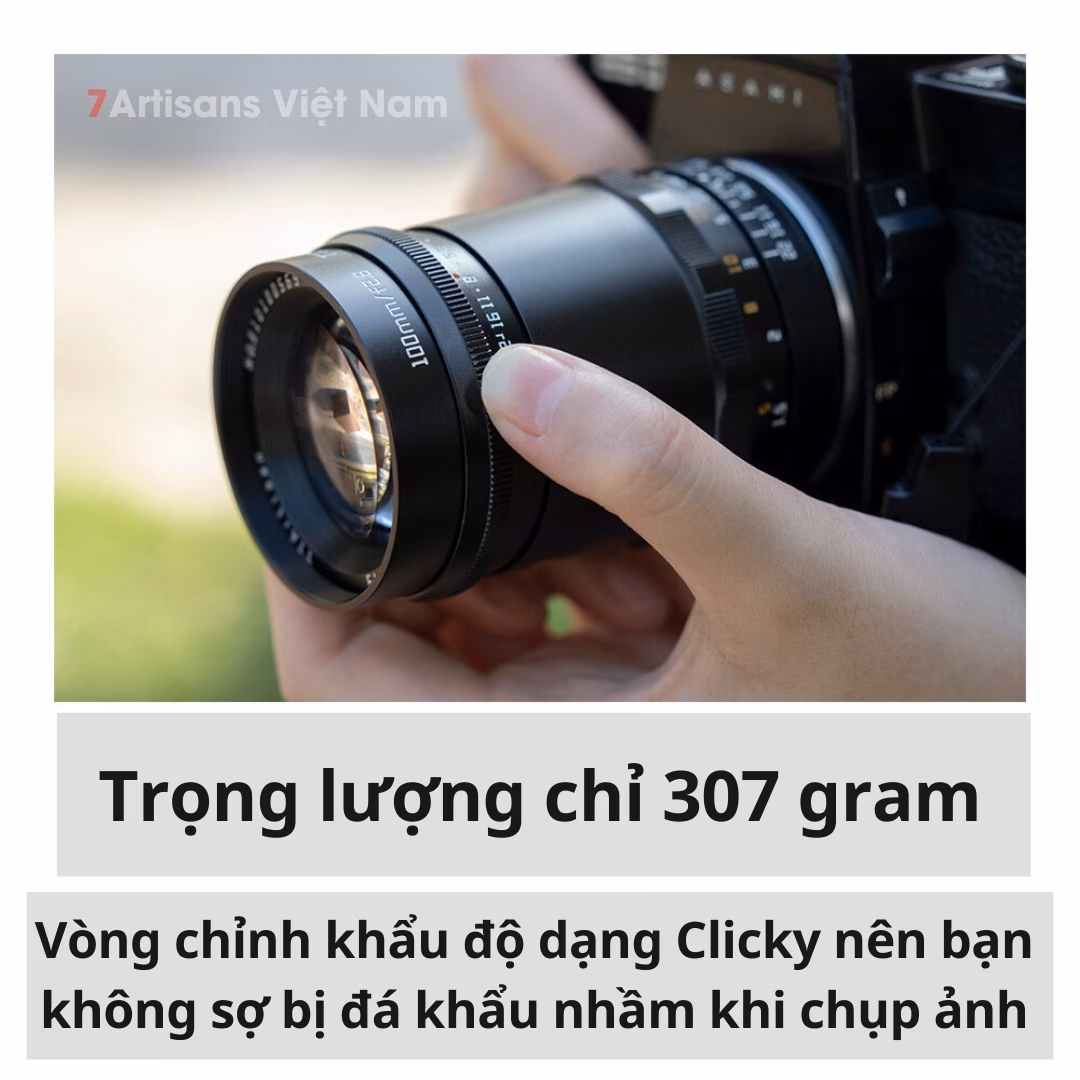 TTArtisan 100mm F2.8 Soap Bubble Bokeh Full-Frame – Lens siêu chân dung xóa phông