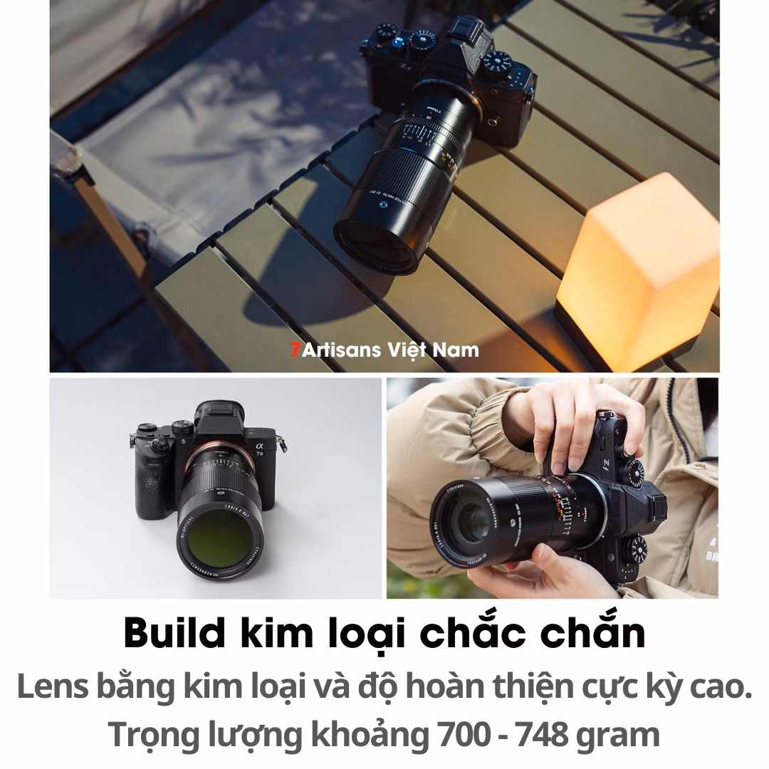 TTArtisan 100mm F2.8 Macro 2X cho Full-Frame