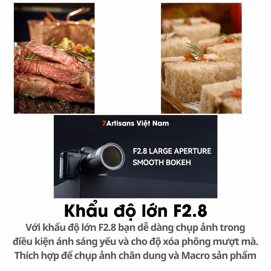 TTArtisan 100mm F2.8 Macro 2X cho Full-Frame