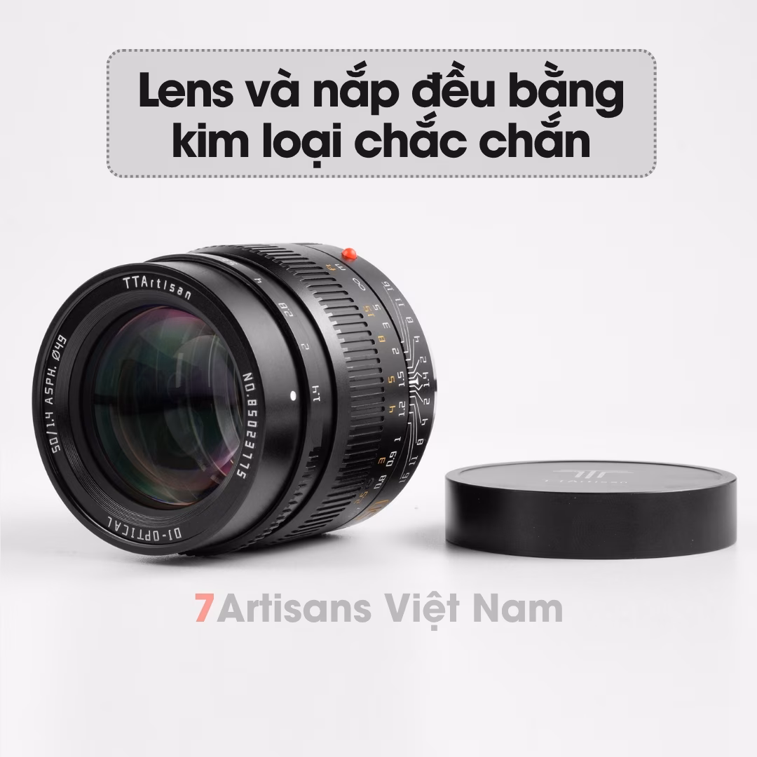 TTArtisan 50mm F1.4 ASPH lens Full-Frame