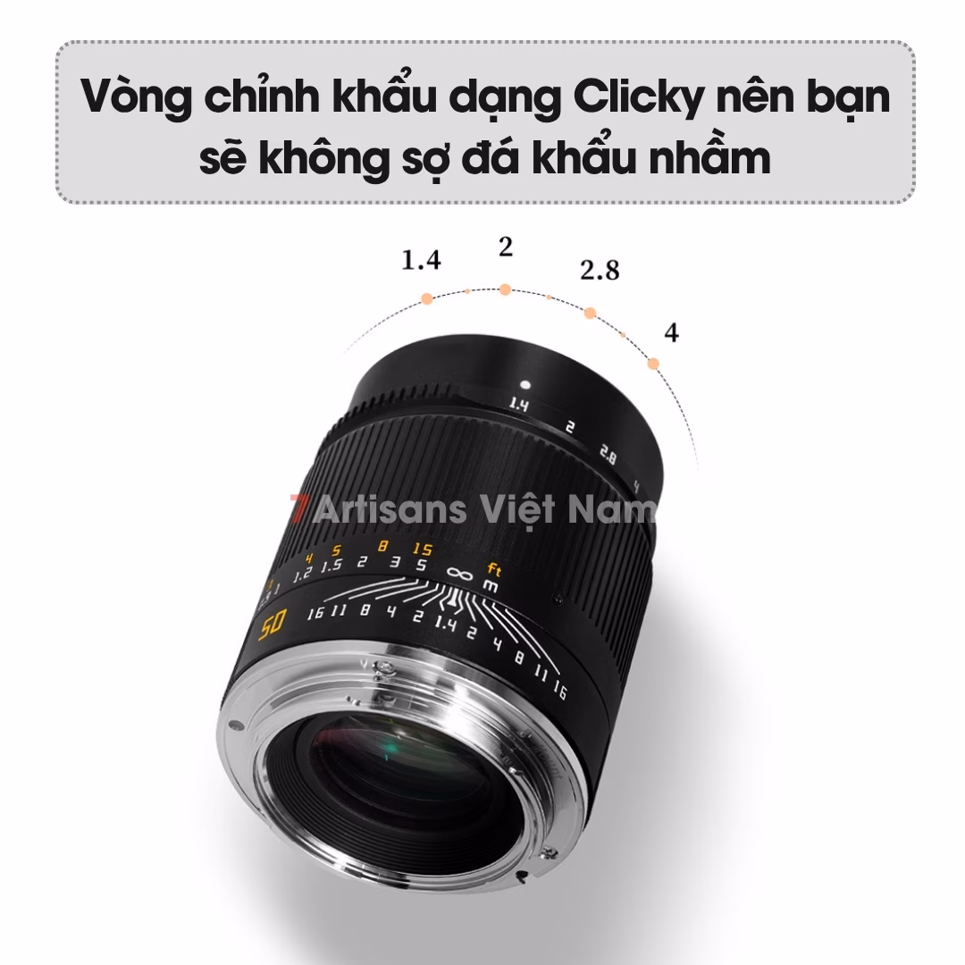 TTArtisan 50mm F1.4 ASPH lens Full-Frame