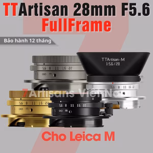 TTArtisan 28mm F5.6 Full-Frame cho Leica M – Lens chụp đường phố siêu nhỏ gọn và siêu đẹp