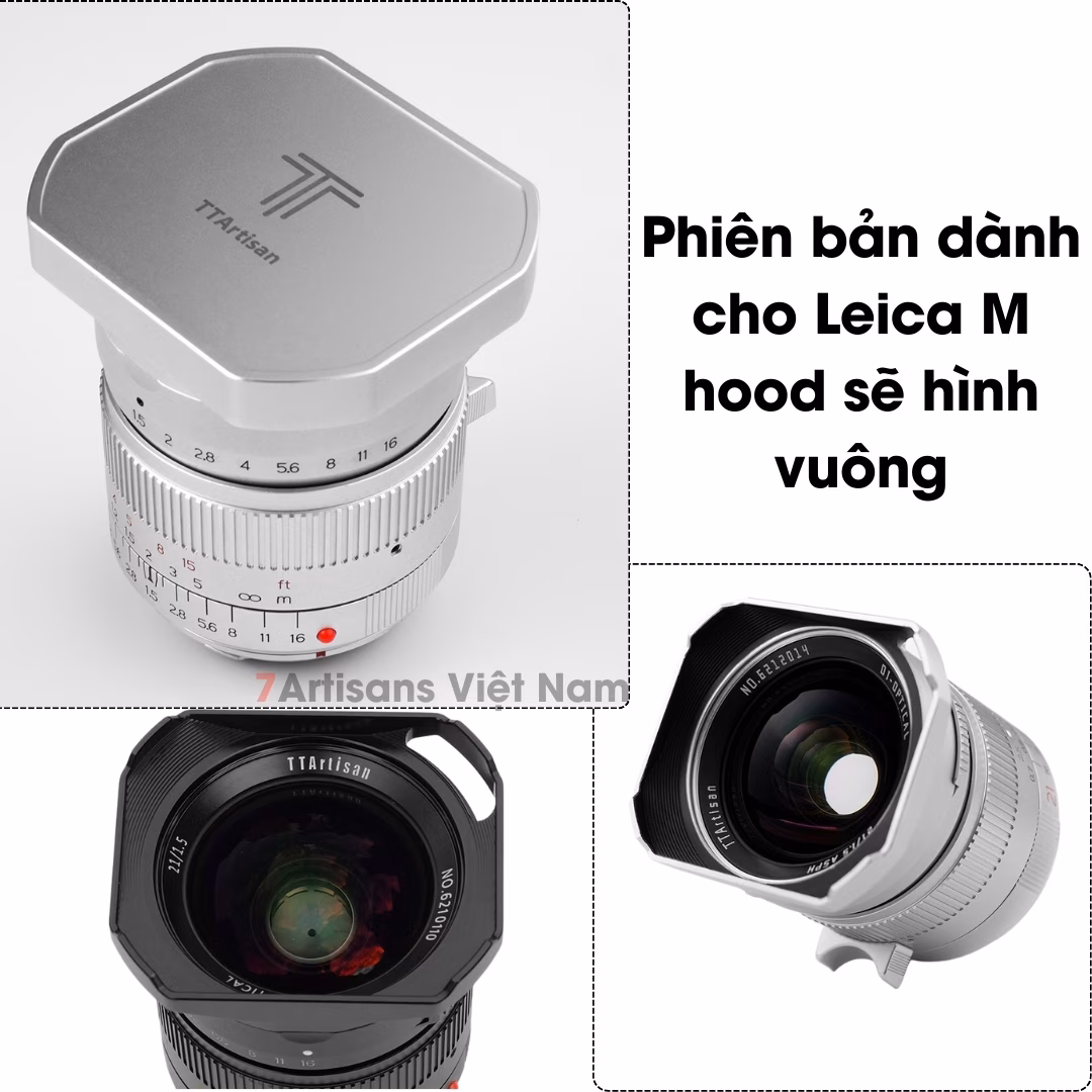 TTArtisan 21mm F1.5 – Lens góc rộng Full Frame